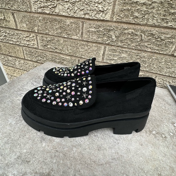 Steve Madden Kids' Loosy Platform Loafer size 4 - Picture 2 of 9